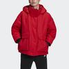 Adidas Outdoor Sports Hooded Down Jacket Winter Women Jacket Light-Crimson GF0011