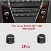 2 Pcs Radio Stereo Volume Power Switch Knob For Lexus ES350 2007-12 9001022070~