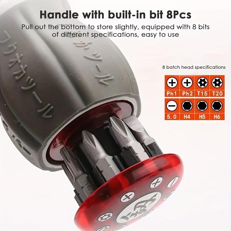 Многофункциональная отвертка с храповым механизмом 8 в 1, многофункциональная магнитная отвертка, профессиональная угловая отвертка, инструмент для ремонта