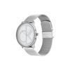 Calvin Klein Quartz Watch Stainless Steel Strap Silver Dial Fashion Minimalist Classic Milanese Weave Strap Men watches 25200027