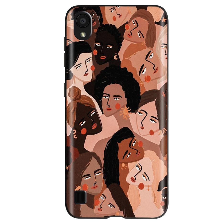 Fashion Cool Painted Case For ZTE Blade A5 2019 Soft SIlicone TPU Black Shockproof Bumper For ZTE A5 (2019) BladeA5 A 5 Funda