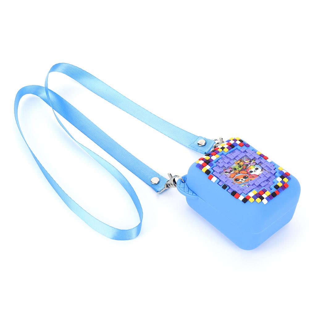 Жесткий чехол для переноски EVA, ударопрочный, совместимый с виртуальным электронным питомцем BITZEE (фиолетовый)