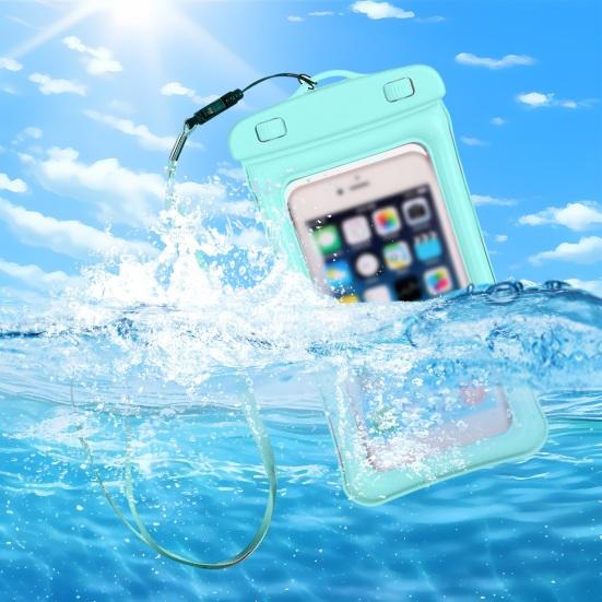 Мобильная водонепроницаемая сумка с ремешком и сенсорным экраном. Хорошая герметичность. Герметичная сухая сумка для подводной эксплуатации. Защита мобильного телефона под водой. Мобильный телефон для пляжного плавания.