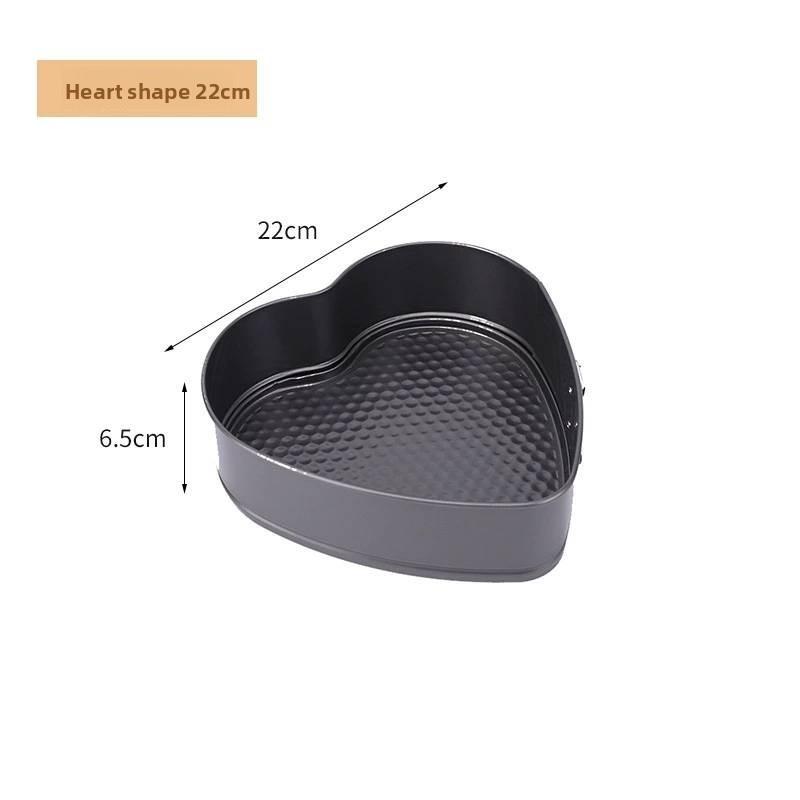 Round And Square Cake Molds Carbon Steel Nonstick Detachable Bottom For Commercial Baking