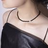 Kiee Oshimu (Silver925) 506 Black Pearl Spot Necklace