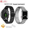 "Stainless Steel Triple-Bead Strap for Apple Watch, iWatch, or Huawei GT4"
