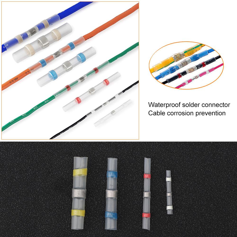 150 шт. Изолирующая термоусадочная гильза для пайки, клемма для проводов, инструмент для сварки, герметичная деталь, водонепроницаемая