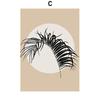 Abstract Minimalism Monstera Leaves Wall Art Posters Prints Nordic Canvas Painting Bar Hotel Wall Pictures For Living Home Decor