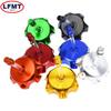 Motorcycle CNC 50mm Aluminum Gas Fuel Tank Cap Breather Vent With Vent Cap ATV For DR200SE CRF50/600XR/CRF450R/ KX60 65 80 100 Fuel Tank Caps3