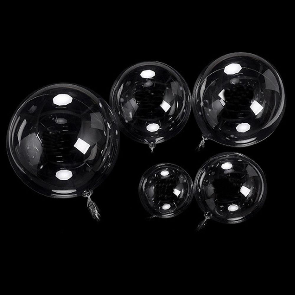 10-50Pcs Bobo Balloon 10/18/20/24/36Inch Transparent Bobo Balloons Fillable Clear Bubble Balloon Wedding Birthday Party Decors 5