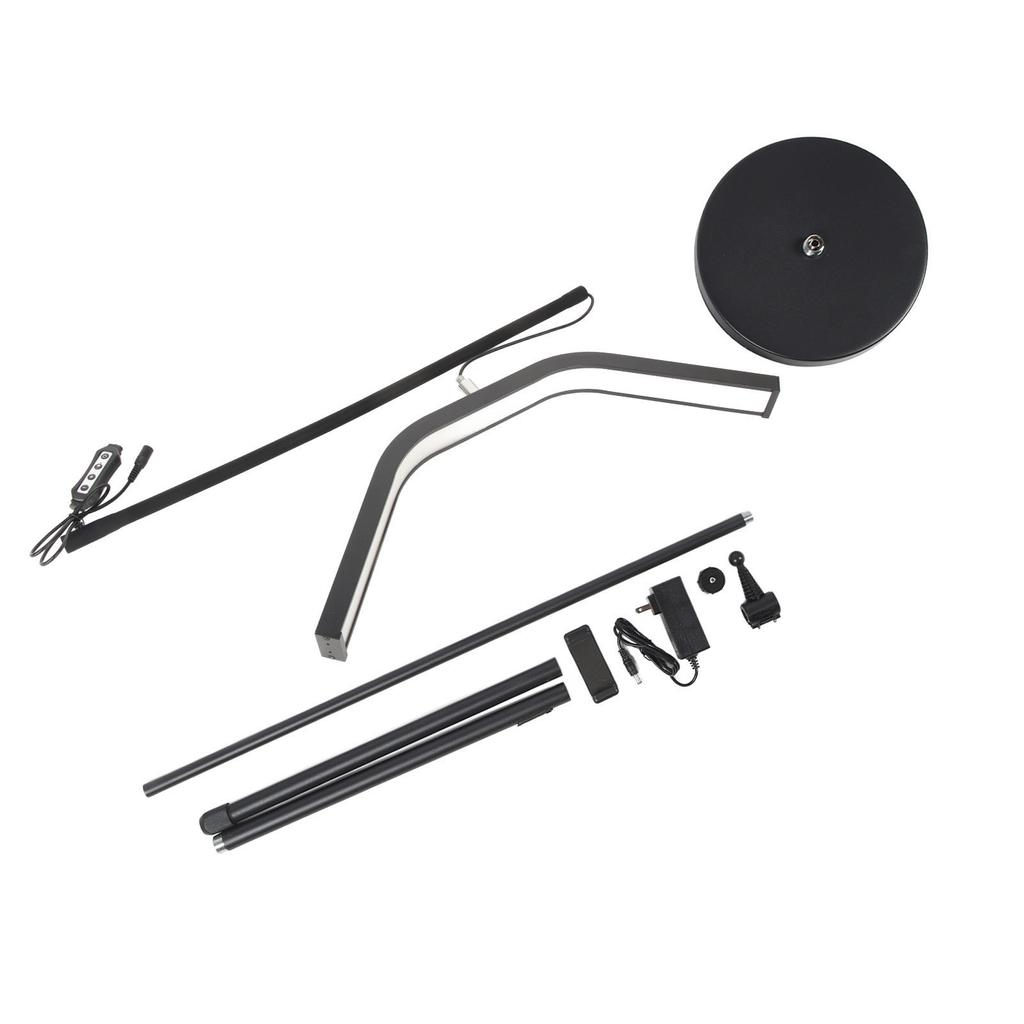 Напольная косметическая лампа акриловая бесступенчатая светодиодная лампа полумесяца для ухода за кожей ресниц бровей