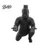 Artistic Desktop Decoration Terracotta Warrior Desk Decor, 3D Printed Soldier Pen Stand for Knight Holder Office, Creative Ancient Pencil Holder, Home