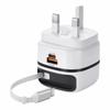 EU UK US Plug 65W Fast Charger Foldable Foot Universal Travel Adapter  Universal USB-C Devices