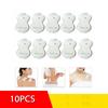 10pcs/lot Electrodes for Myostimulator Physiotherapy Therapy Tens Machine Patches Silcone Slimming Massager Adhensive Gel Pads