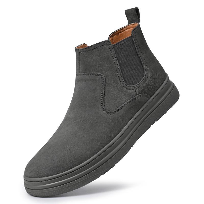 Модные мужские ботинки из натуральной кожи Минималистичные и модные стили дизайна Для повседневного офиса, отдыха на природе, прогулок Классические мужские туфли в стиле ретро