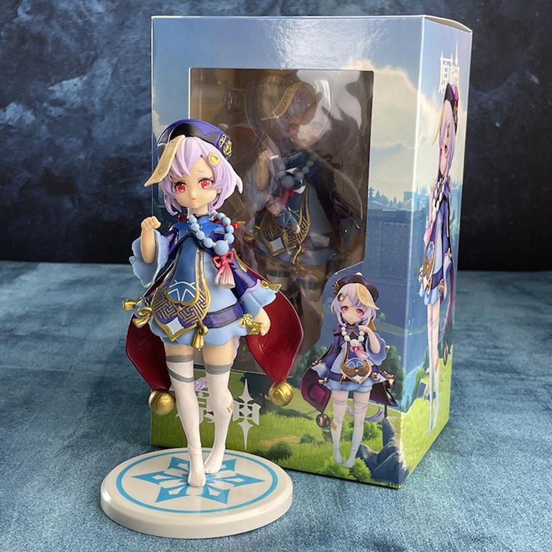 17 см Genshin Impact Qiqi Аниме Фигурка Genshin Impact Klee Фигурка Модель