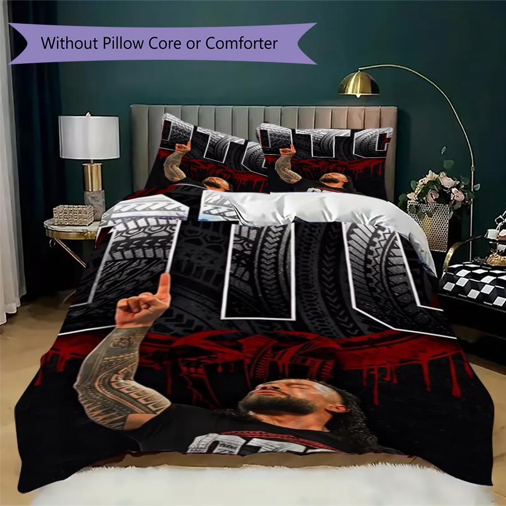 Rockstar Energy Pattern Bedding uilt Set uilt Cover Pillowcase Home Decoration Birthday Gift (1 * duvet cover + 2 * pillowcase without core)133