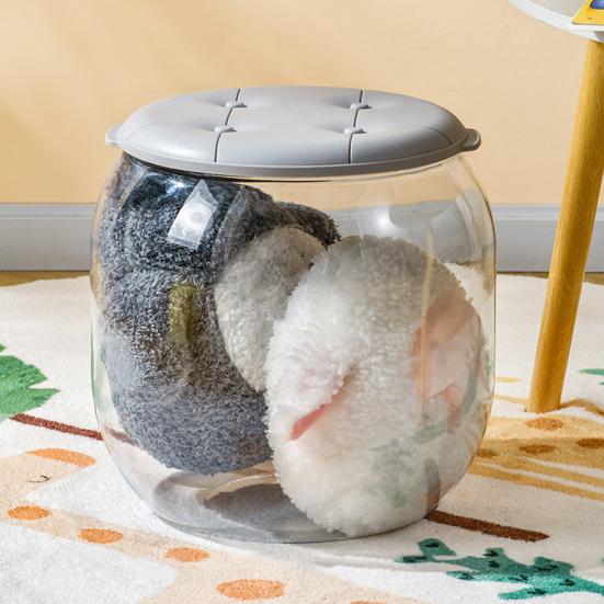 Ящик для хранения чучел животных Органайзер Большая вместимость Прозрачный дизайн Пылезащитный чучела животных