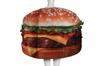 [CosMisty] Cosplay Event Costume Hamburger Costume Funny Kigurumi Costume Bread Cheeseburger Food Halloween (Hamburger)