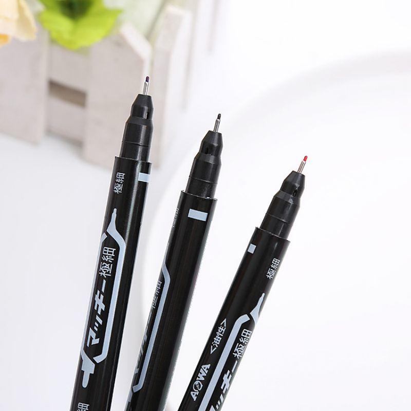 1 шт., двусторонний канцелярский маркер