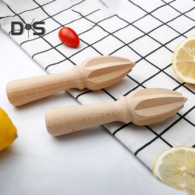 Долговечная ручная соковыжималка для лимона, без BPA, полезное руководство, деревянная ручная соковыжималка для цитрусовых и лимона, гаджет