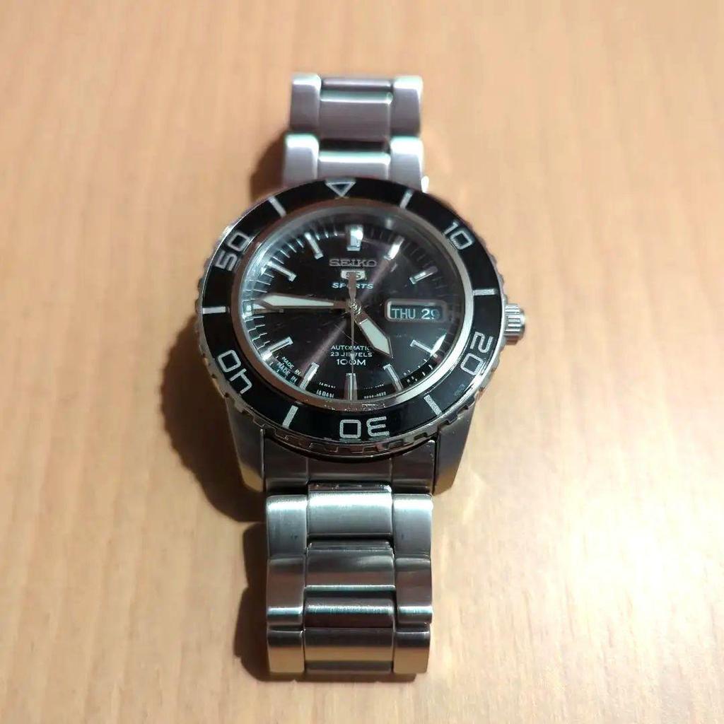 [USED] Similar SEIKO5 Seiko Five SNZH55J1 Five Fathoms Black