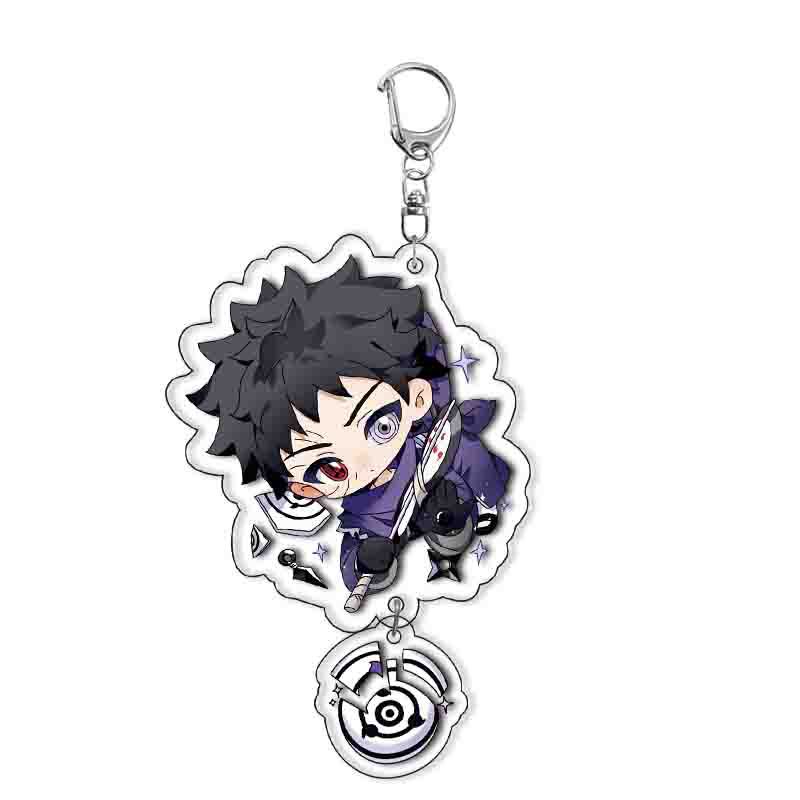 Аксессуары для акриловых брелоков Аниме Наруто Брелок для ключей с рисунком из мультфильма Узумаки Наруто