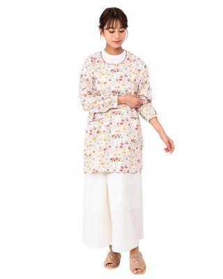 Naigai Laura Ashley Цветочный Мультиколор с Нордик 70283022 Фартук Свободного размера, Принт, Стильный, Стили, Карманы, Стиль, Садоводство, Кухня, Юката, Детская,