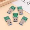 5 шт. USB-адаптерная плата Typec16P на 2,54-мм штыревой терминал, улучшенная версия с отверстиями для крепления