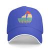 Rock Climbing Retro Sunset Baseball Cap Unisex Hats Women Visor Protection Snapback Mountain Climber Caps