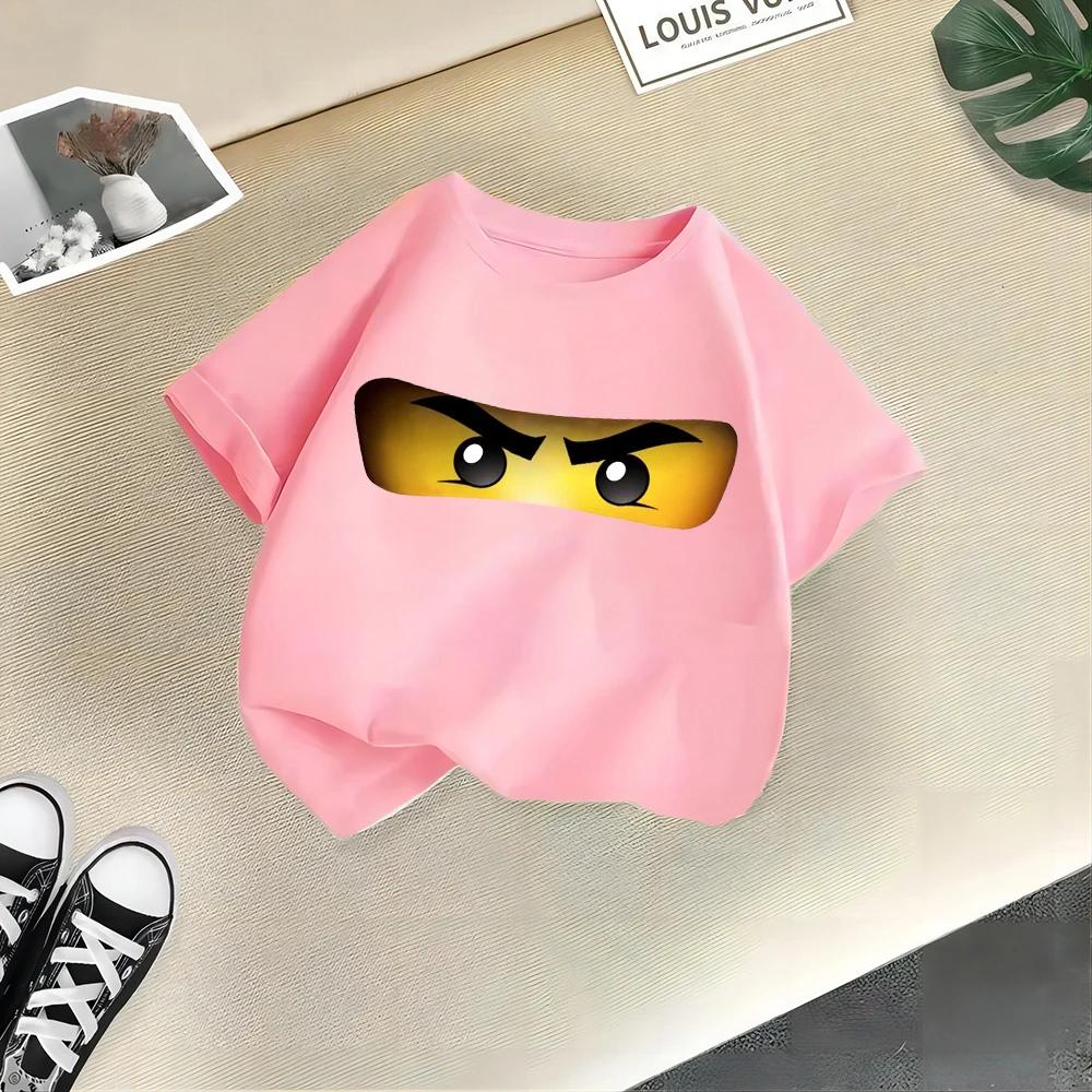 Летняя красивая детская хлопковая футболка Повседневная футболка с круглым вырезом для мальчиков и девочек Stumble Guys игры живая детская одежда