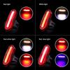 Bicycle Tail Light LED Bike Front Rear Light Waterproof USB Rechargeable Mountain Bike Riding Cycling Tail Lamp Bicycle Light