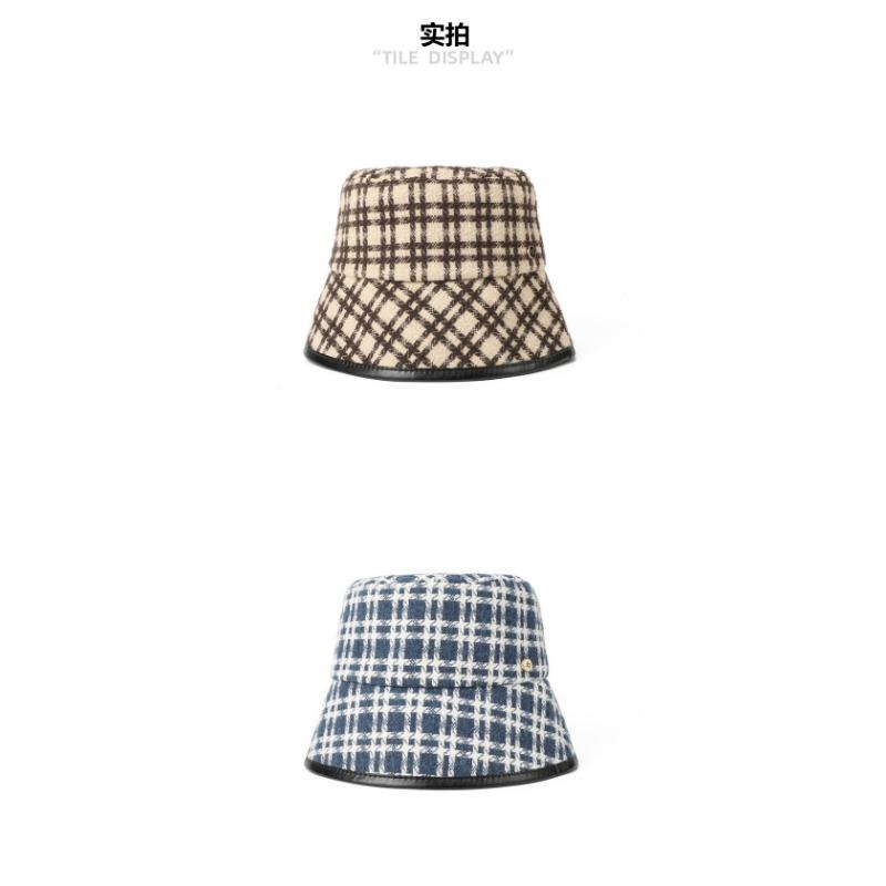 Women S Korean Style Fisherman Hat Fall Winter Vintage Face Slimming Cap
