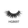 20mm Mink Hair False Eyelashes European And American Multi -Layer Thick Cross Curly Messy False Eyelashes