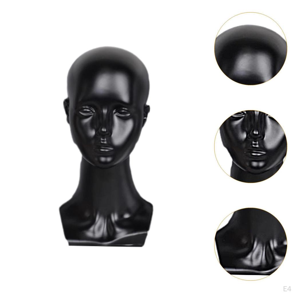Манекен-дисплей с головкой и плечом, женская стойка, аксессуары для красоты, модель для бутиков