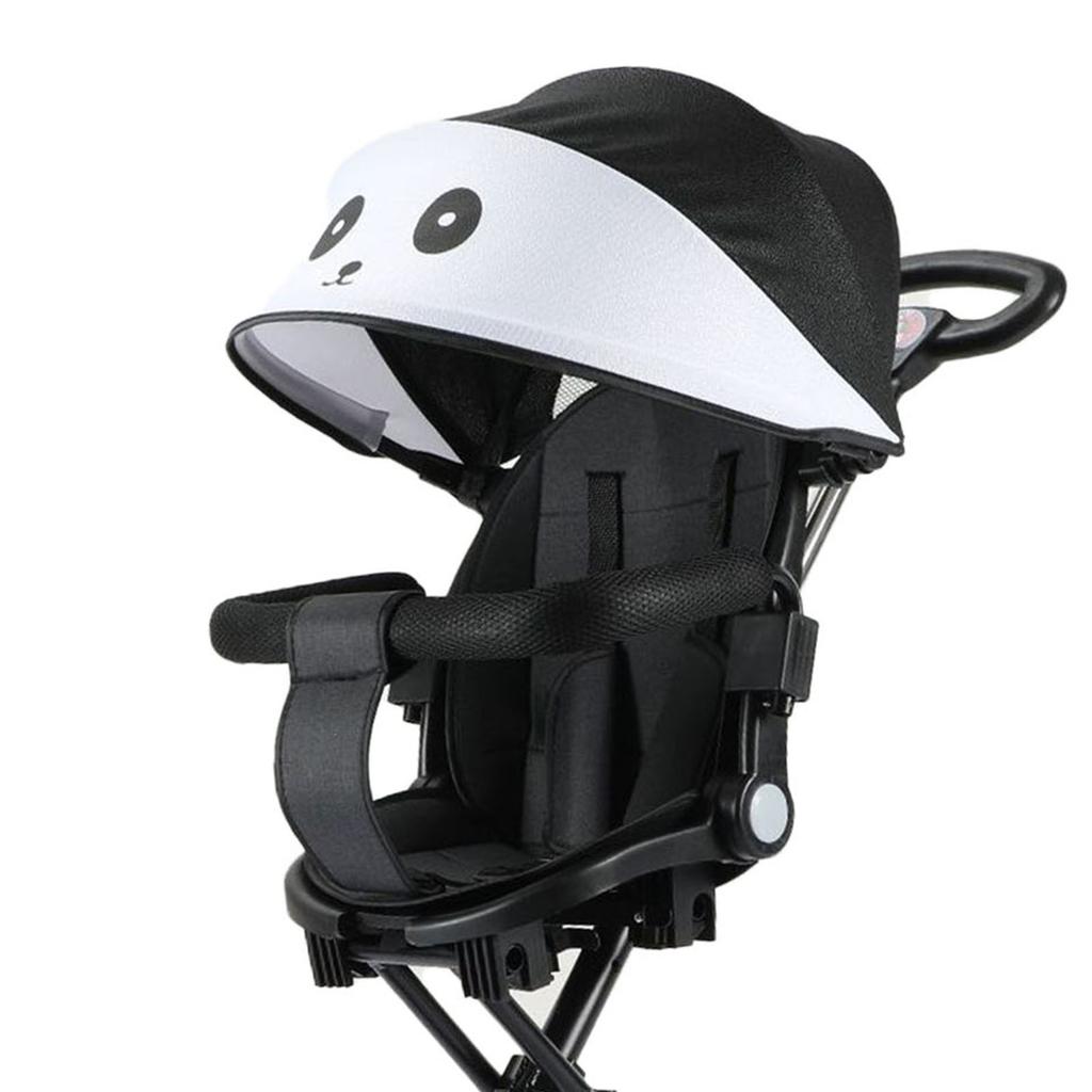 Детская коляска, складная, легкая, для новорожденных, с солнцезащитным козырьком, универсальное переднее колесо для