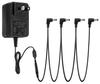 STRICH Effector Power Supply 4 Channel DC9V 1A Power Supply Adapter for Electric Guitar Effector Pedal