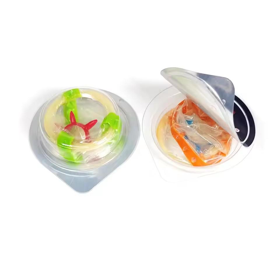 5 шт. Мужские презервативы Взрослые секс-товары Ощущение Женская точка G Вагинальная стимуляция Презервативы Софора Викилистная Шип Рукав для пениса