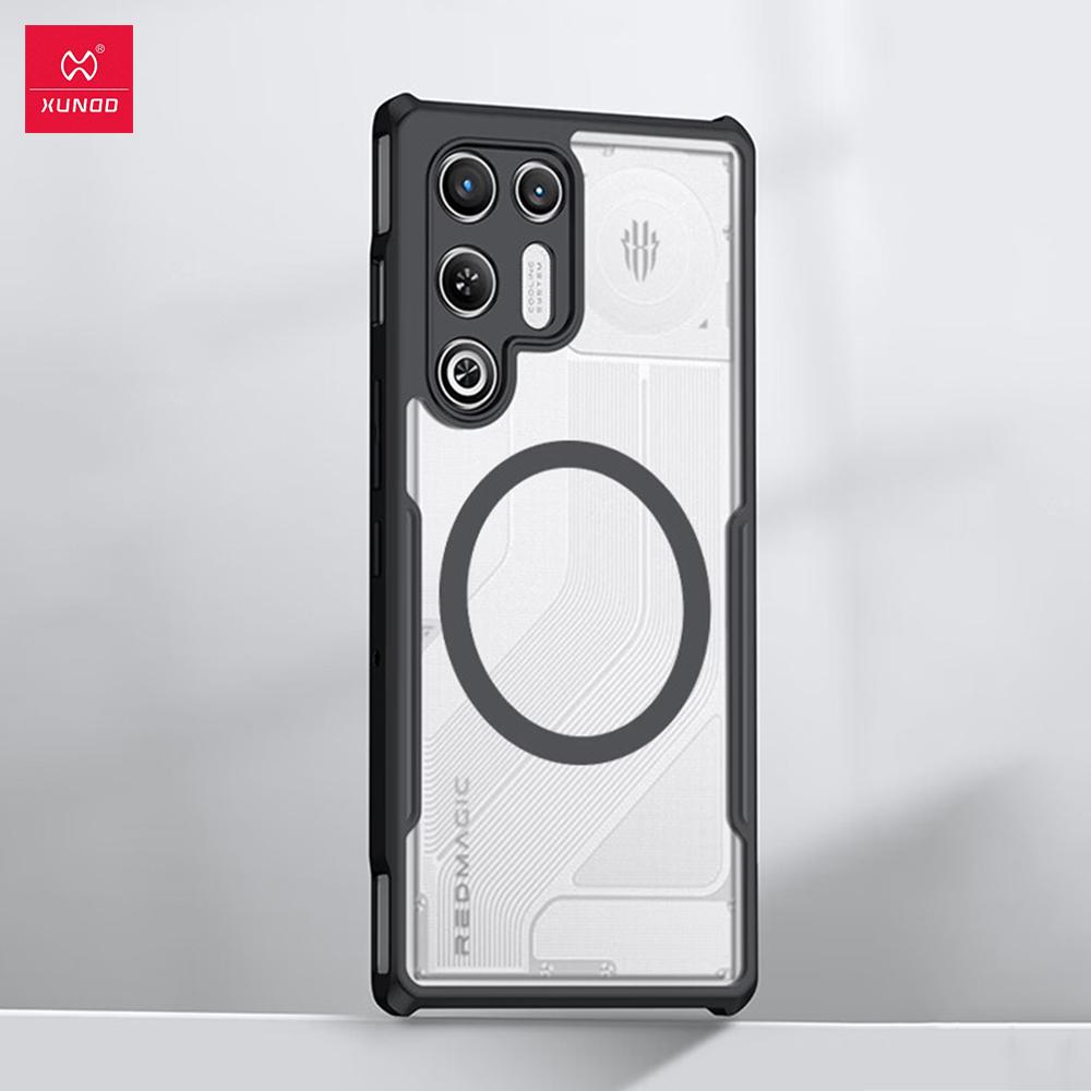 Для ZTE nubia RedMagic 11 Air Чехол XUNDD Ударопрочный Защитный Чехол Для Red Magic 11 Air Роскошная Задняя Крышка С Магнитным Кольцом