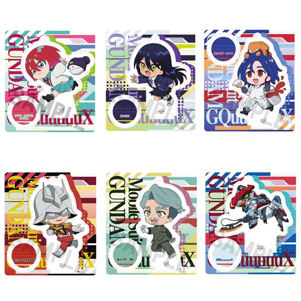 MegaHouse Tokotoko Акриловая подставка Мобильный доспех Гандам GQuuuuuuX 90 мм Акрил (BOX) Прибл.