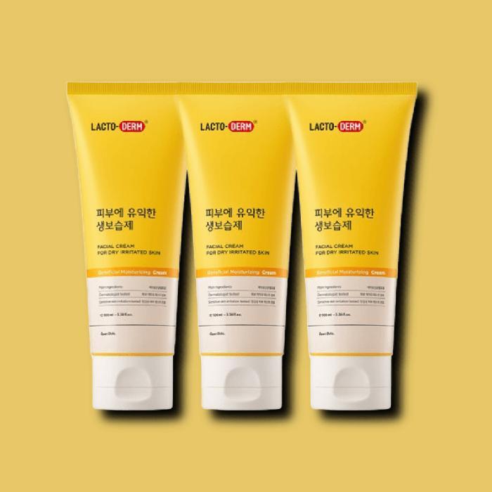 LACTO-DERM Moisture Cream, a skin-friendly natural moisturizer, 100ml x 3 (30277864)