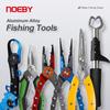 Алюминиевые щипцы для приманок NOEBY с изогнутым лезвием, захват для рыбы