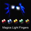 PVC MagicThumb Light Party Stage Glow Fingers Light 2Pcs 