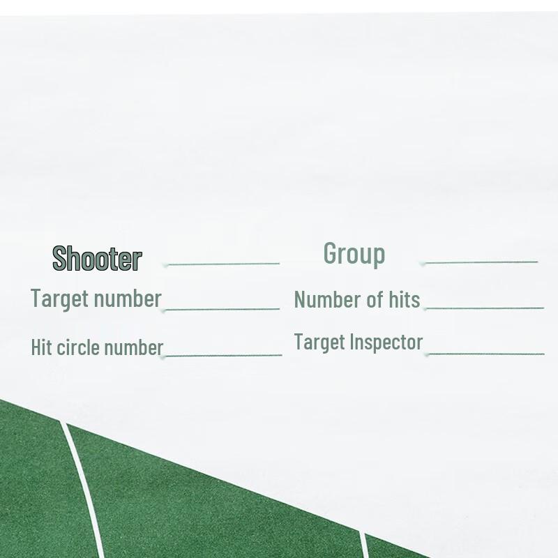 Qixianfeng Shooting Target Paper