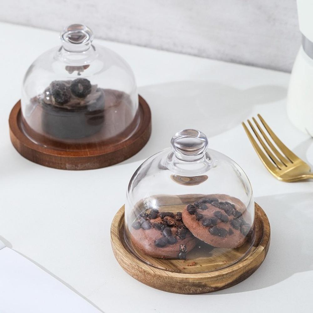 Деревянная подставка Блюдо для торта Мини-контейнеры для еды Новый органайзер для хранения закусок для фруктов конфет
