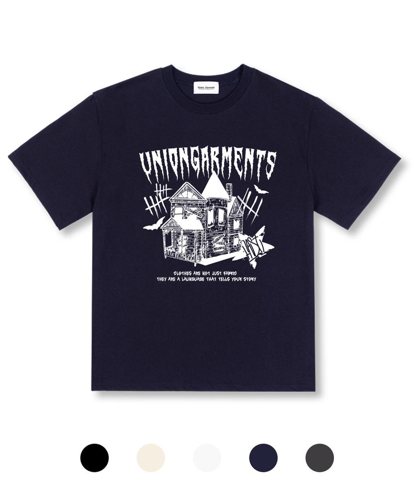 UNION GARMENTS Футболка оверсайз с коротким рукавом Bethouse 5 цветов