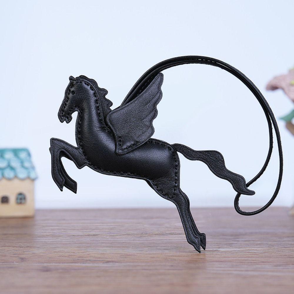 С брелоком-подвеской для сумки Pegasus, модные автомобильные подвески, брелок для ключей в виде лошади для дам