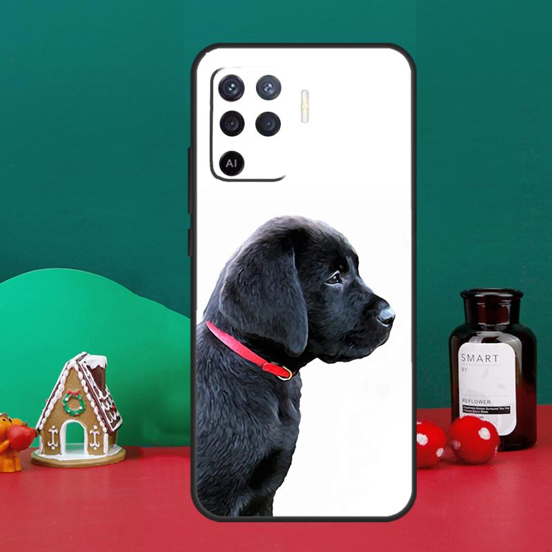 Чехол с мультяшным золотистым ретривером для OPPO A98 A78 A58 A79 A16 A76 A96 A5 A9 A53 A17 A57 A77 A15 A52 A72 A74 A94 A54S