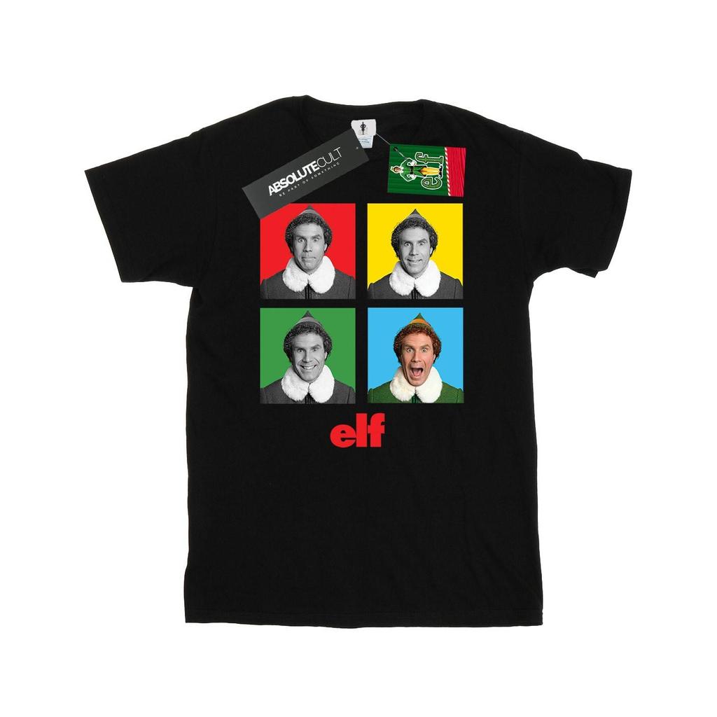 Elf Mens Four Faces T-Shirt