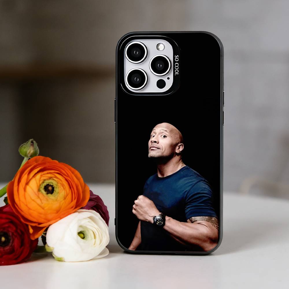 T-The R-Rock Phone Case For iPhone 17,16,15,14,13,12,11 Plus,Pro Max,XS,Colorful Silver Black Cover